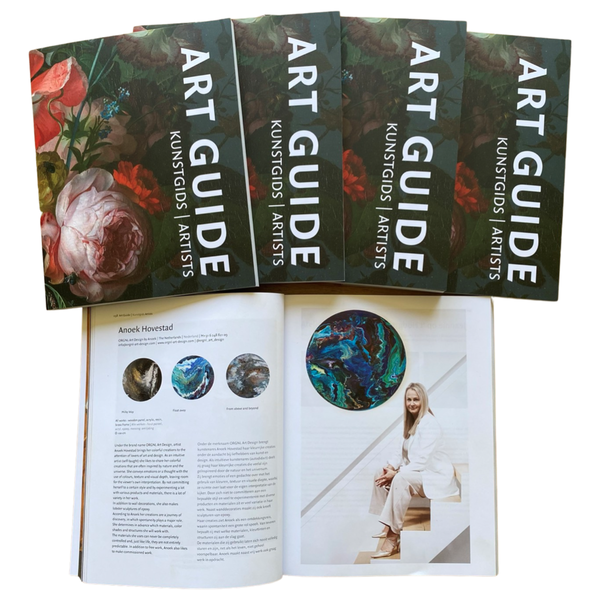 My artworks featured in the ART GUIDE Kunstgids Artists