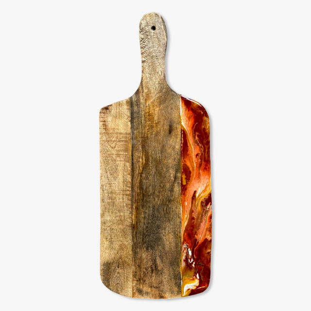 Borrelplank epoxy Pumpkin spice 3