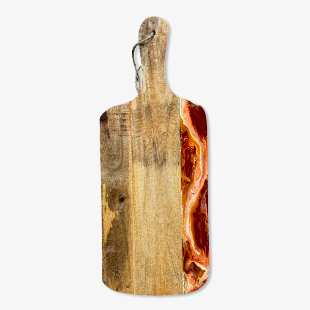 Borrelplank epoxy Pumpkin spice 2