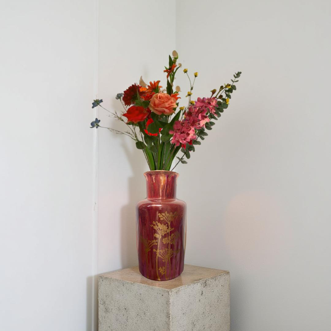 Handgeschilderde vaas no 106