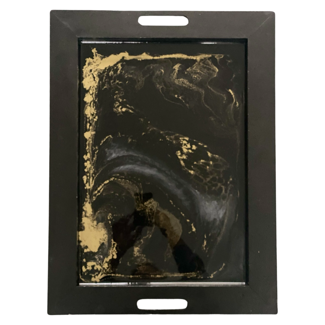 Luxe dienblad met epoxy