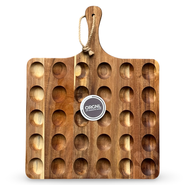 Epoxy borrelplank/eierplank-dubbelzijdig-30 gaten