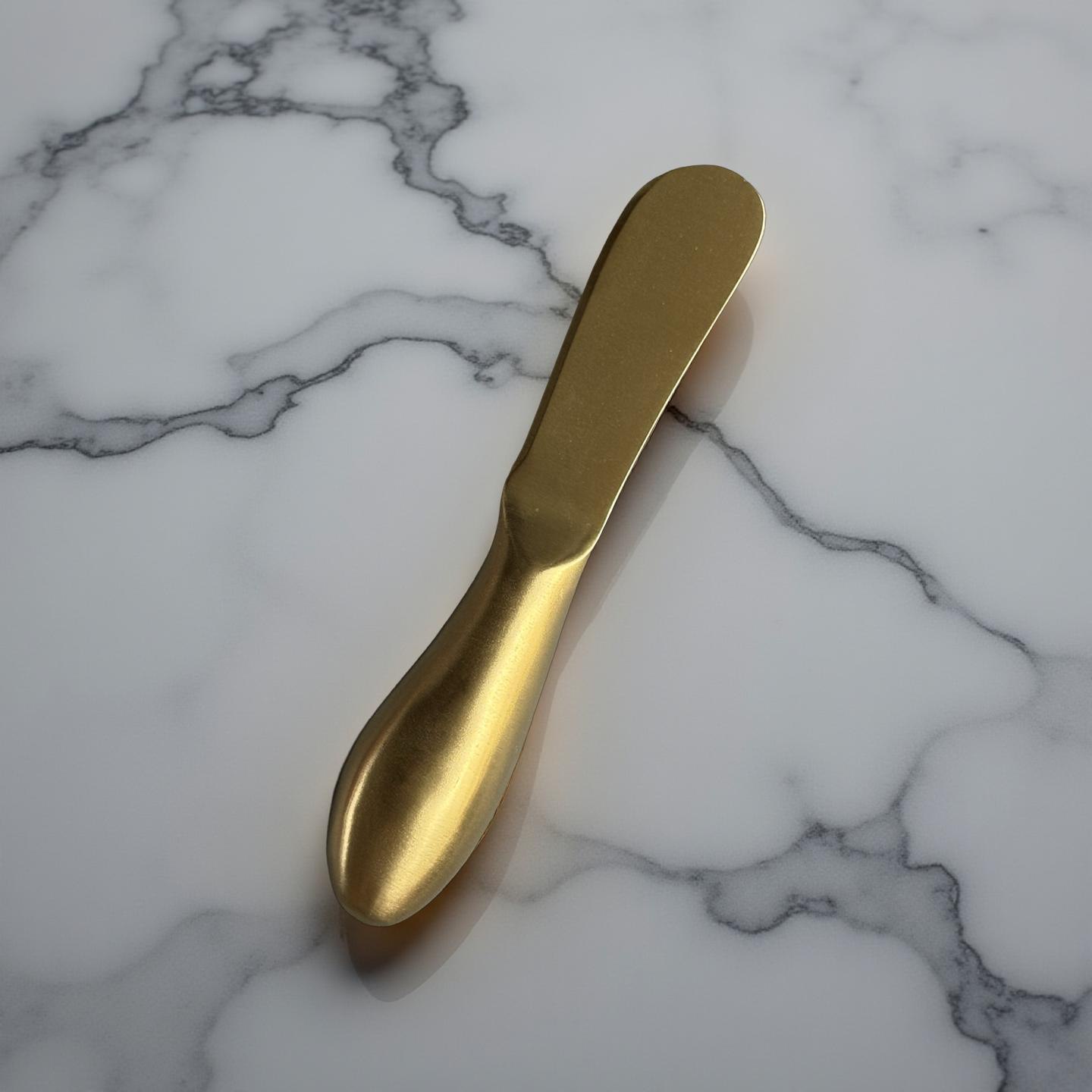 Luxe gouden kaasmesje