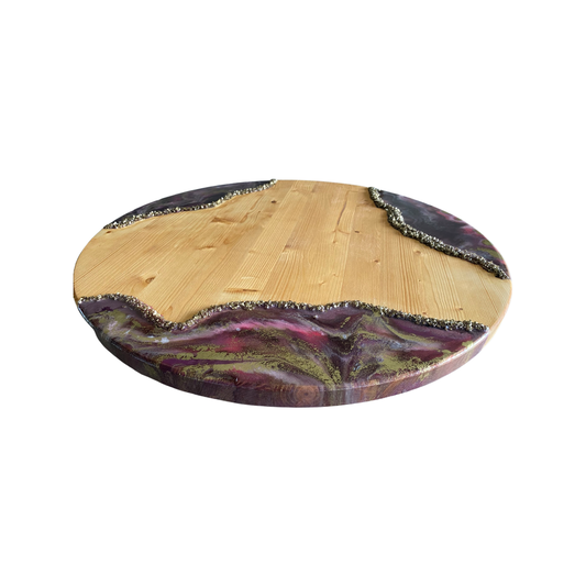 Luxe XL borrelplank/Lazy Susan Ø60 cm