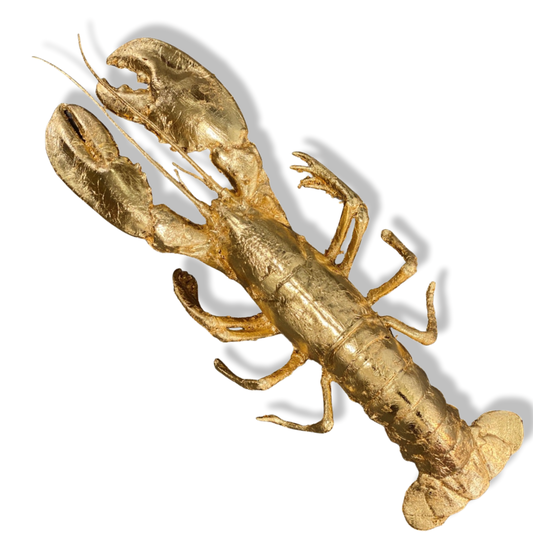 Special Edition: wanddecoratie kreeft - BLADGOUD!