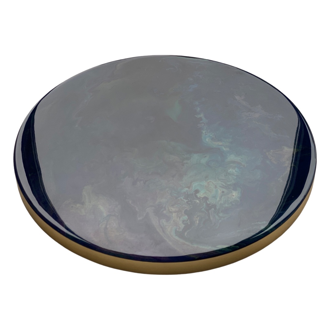 Epoxy schilderij - WARHOLE - Ø40 cm