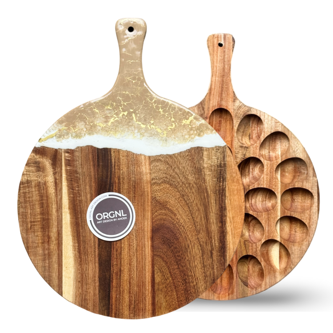 De perfecte borrelplank/eierplank: Uniek, stijlvol en multifunctioneel