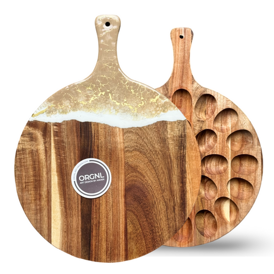 De perfecte borrelplank/eierplank: Uniek, stijlvol en multifunctioneel
