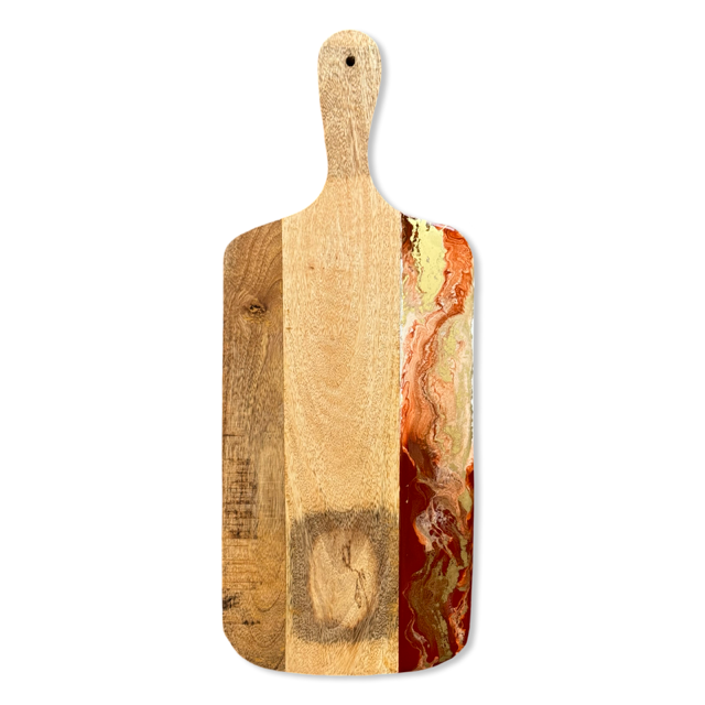 Borrelplank epoxy Pumpkin spice 4