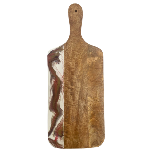 Borrelplank met epoxy Festive 1