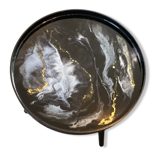 Epoxy bijzettafel - maatwerk