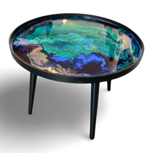 Load image into Gallery viewer, SWIRL - epoxy bijzettafel - Ø50 cm
