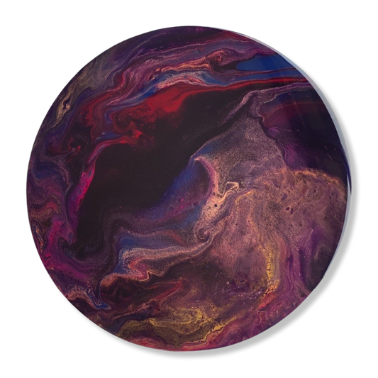 Epoxy schilderij - SHIMMER - 30 cm