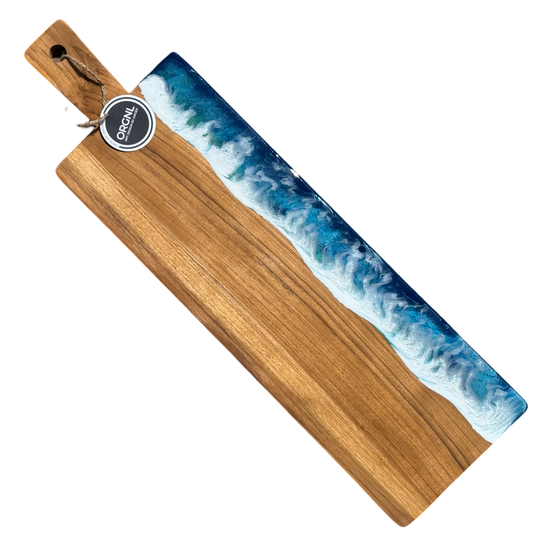 XL epoxy borrelplank Ocean 70 cm