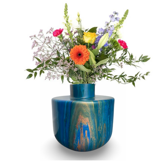 Handgeschilderde vaas no 101