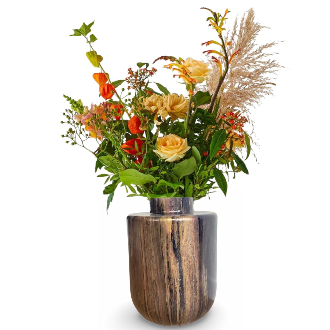 Handgeschilderde vaas XL no 103