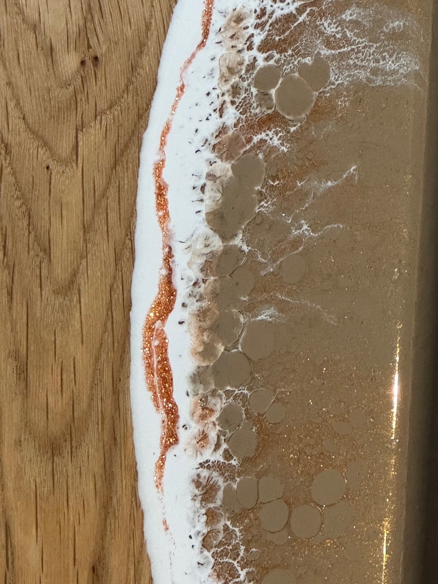 Luxe borrelplank XL - 80 cm - Sandy beach