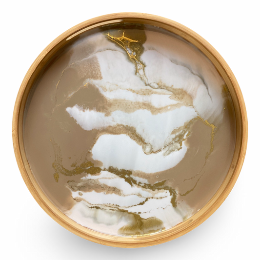 Dienblad met epoxy 6