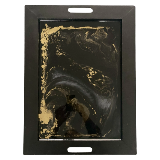 Luxe dienblad met epoxy