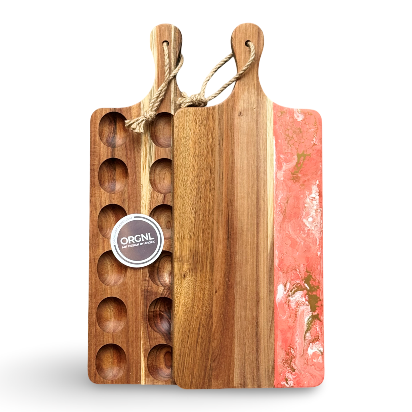 Epoxy borrelplank/eierplateau-dubbelzijdig