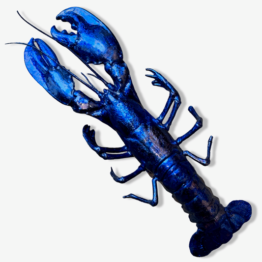 Special Edition: blauwe kreeft decoratie BLADGOUD!