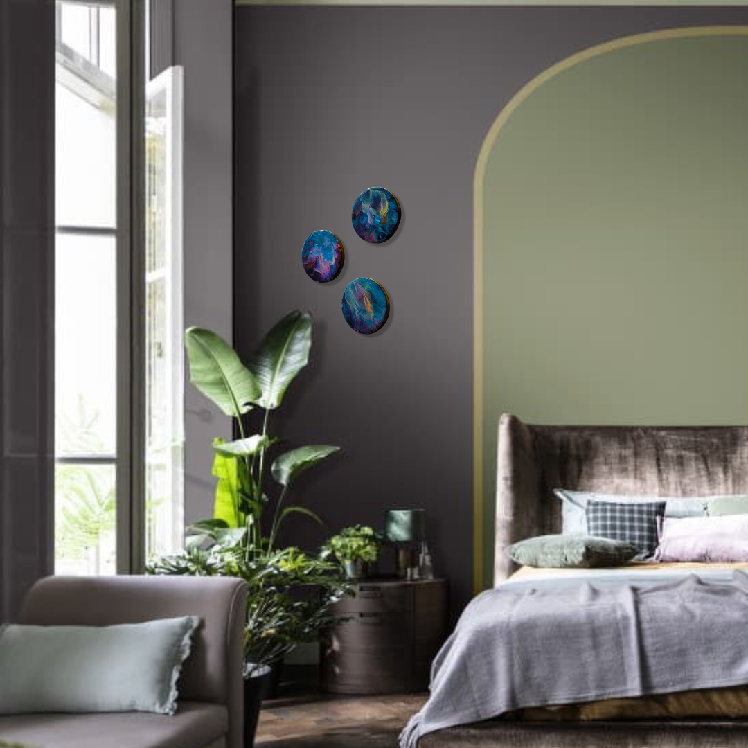 SET VAN 3 BLOOM - Ø10 cm