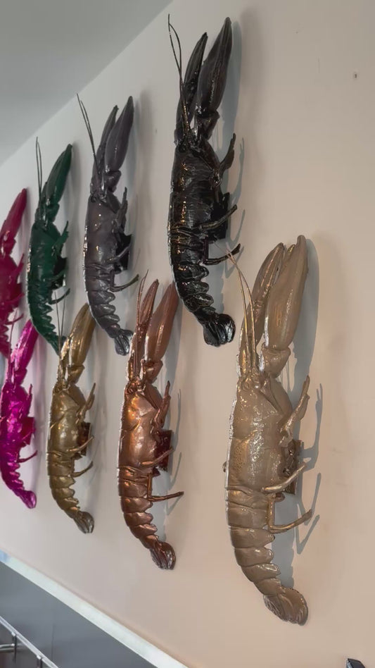 Kreeft decoratie fel koraal