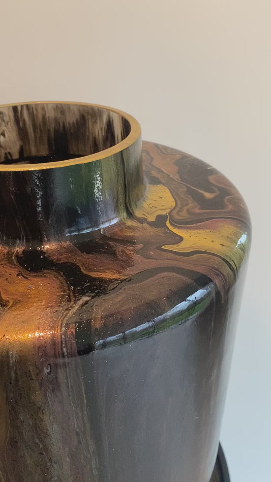 Handgeschilderde vaas XL no 103