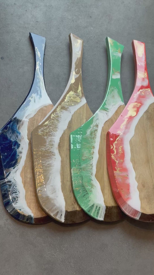 Epoxy tapasplank Beige Wave - 67x25 cm