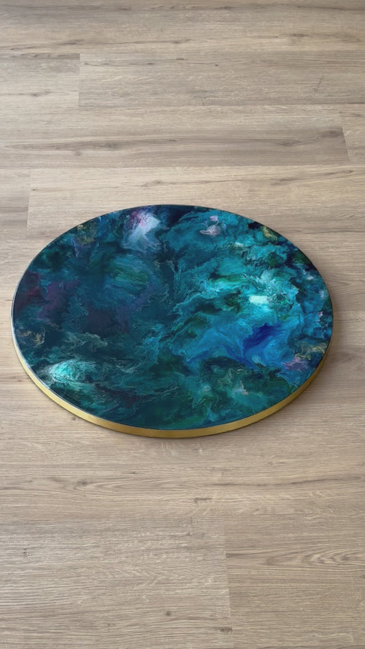 Epoxy schilderij - FANTASY - Ø60 cm