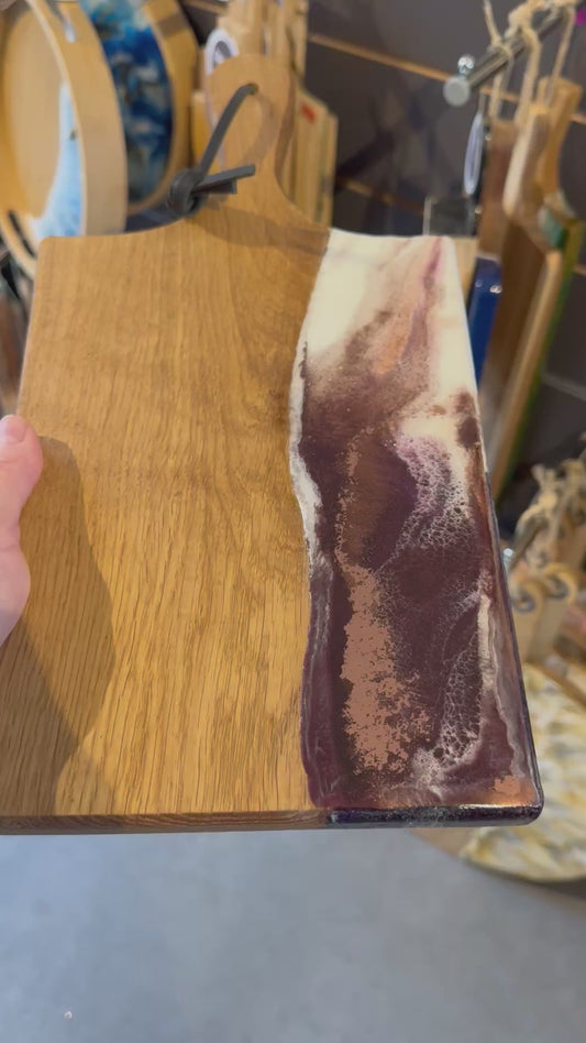 Luxe borrelplank Dark Berry - 40 cm