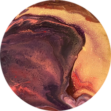 Load image into Gallery viewer, Epoxy schilderijen - AFRICA - Ø30 cm
