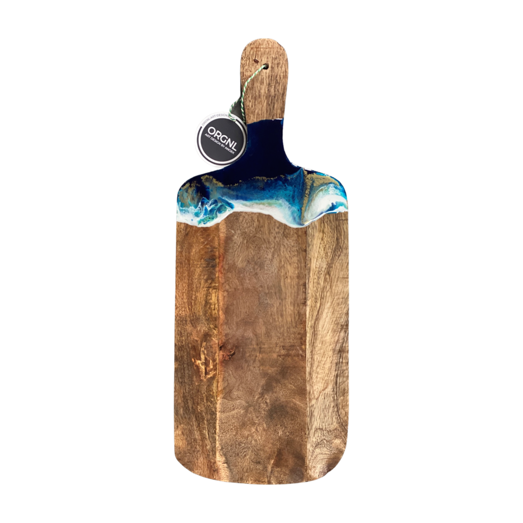 Borrelplank met epoxy Ocean 2