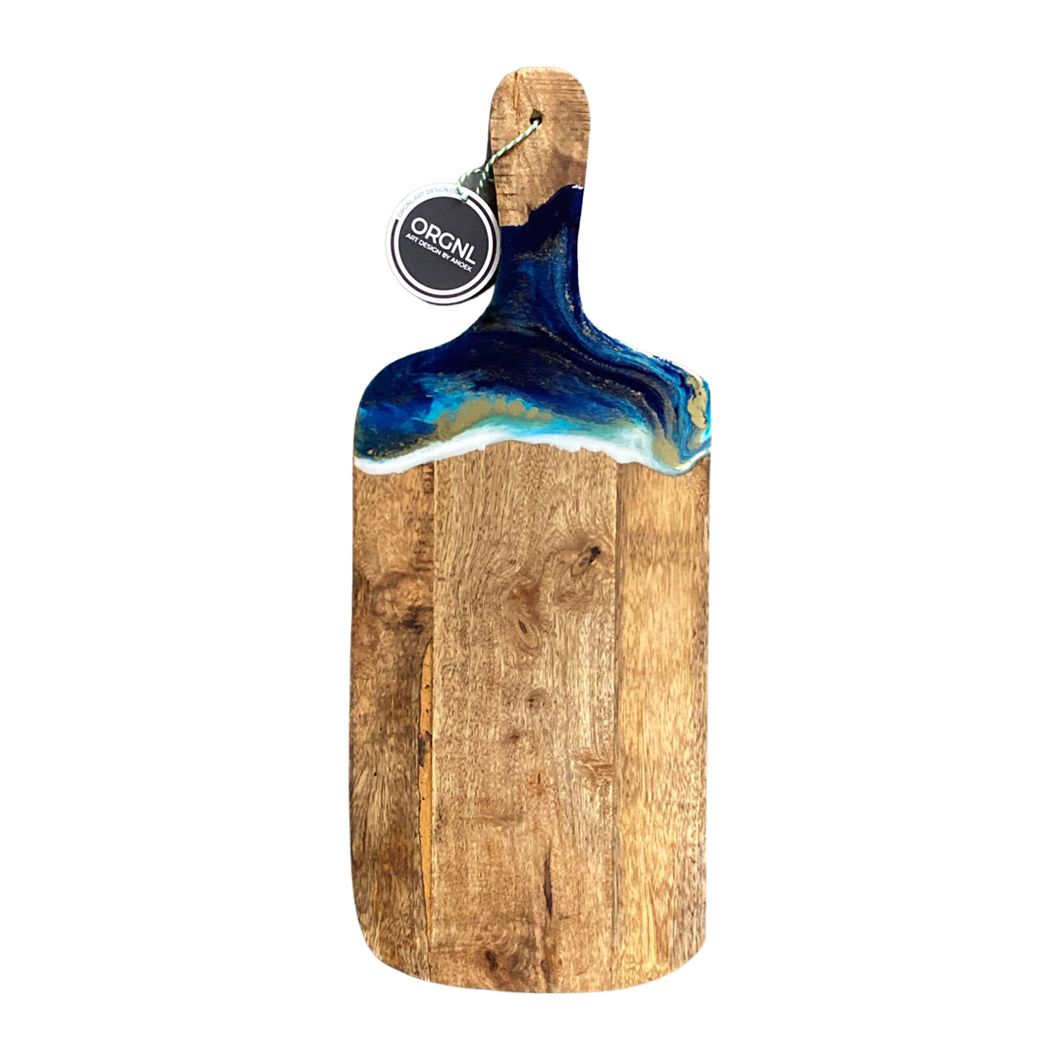Borrelplank met epoxy Ocean 3