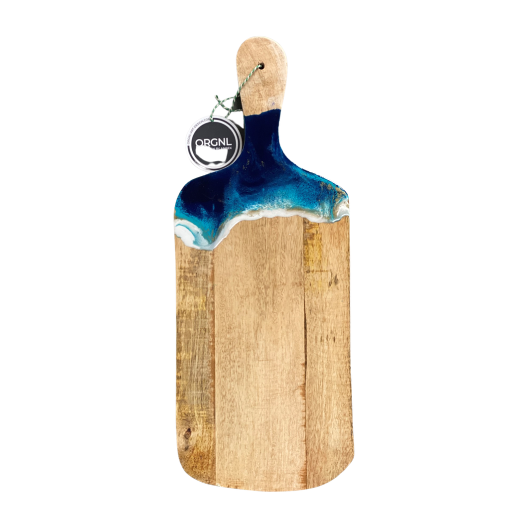 Borrelplank met epoxy Ocean 4