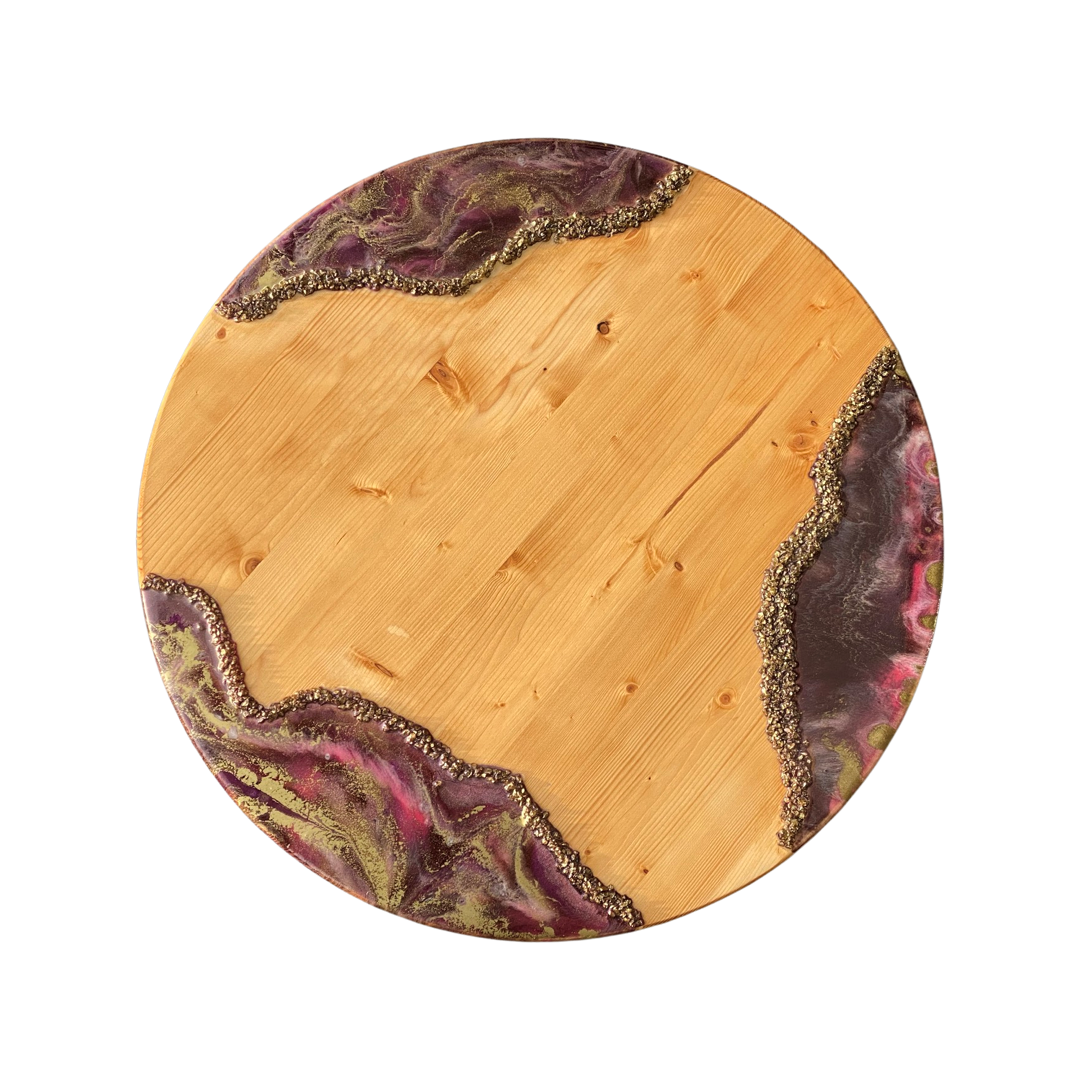 Luxe XL borrelplank/Lazy Susan Ø60 cm