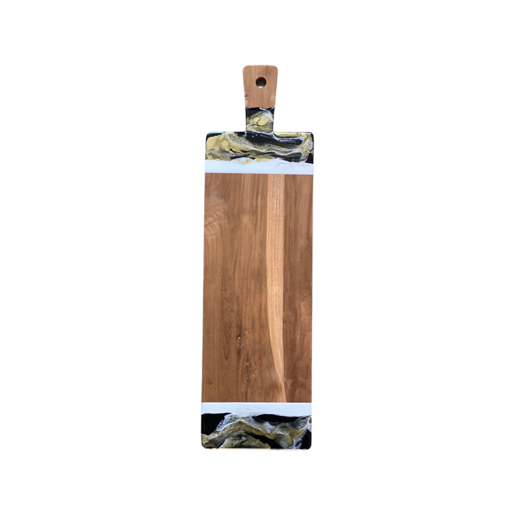 Epoxy XL borrelplank Glamour black 70 cm