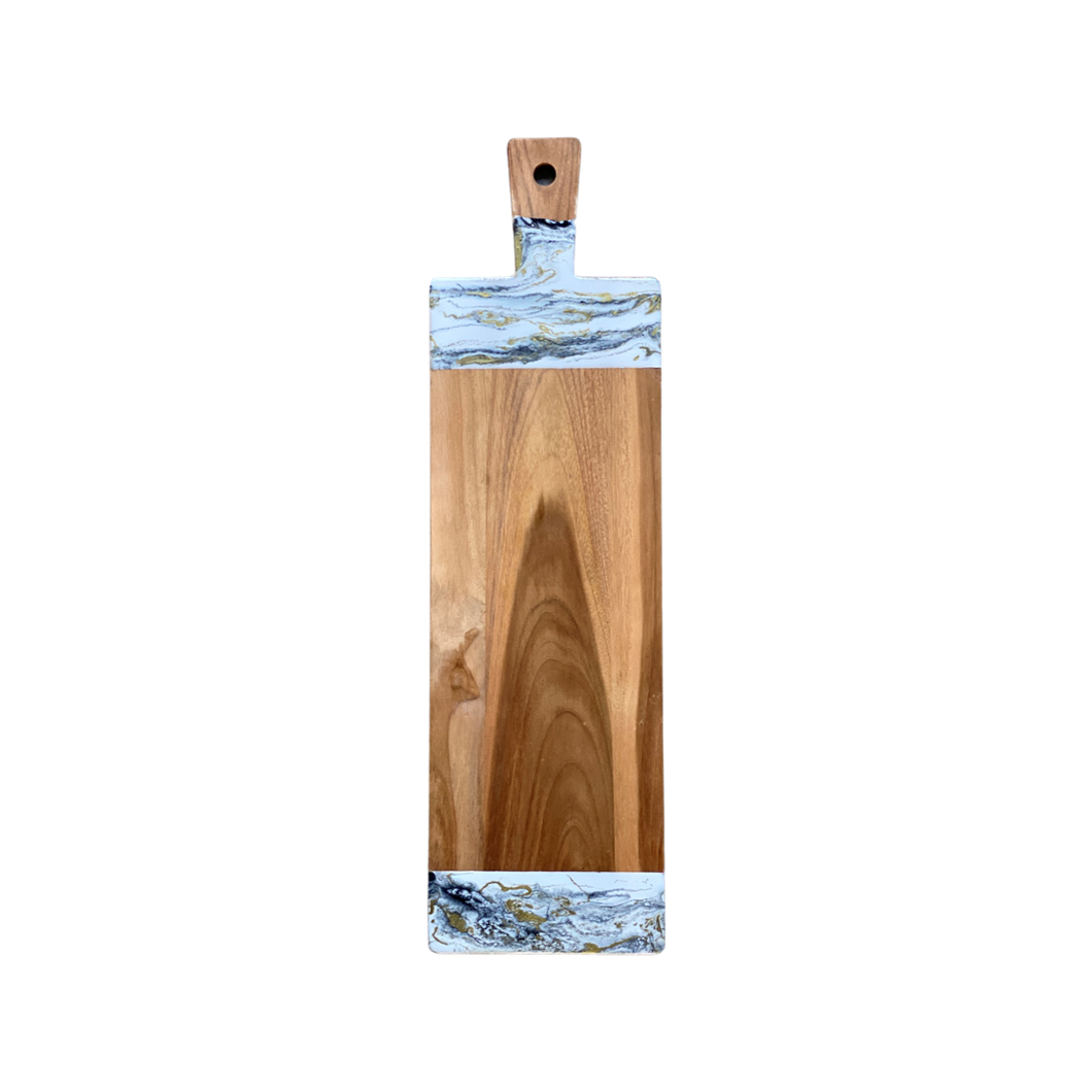 Epoxy XL borrelplank Glamour white 70 cm