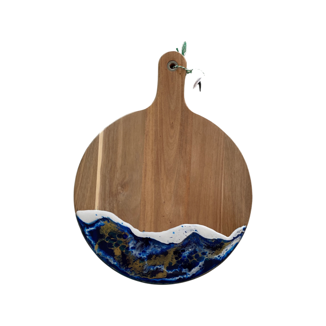 Epoxy borrelplank rond 6