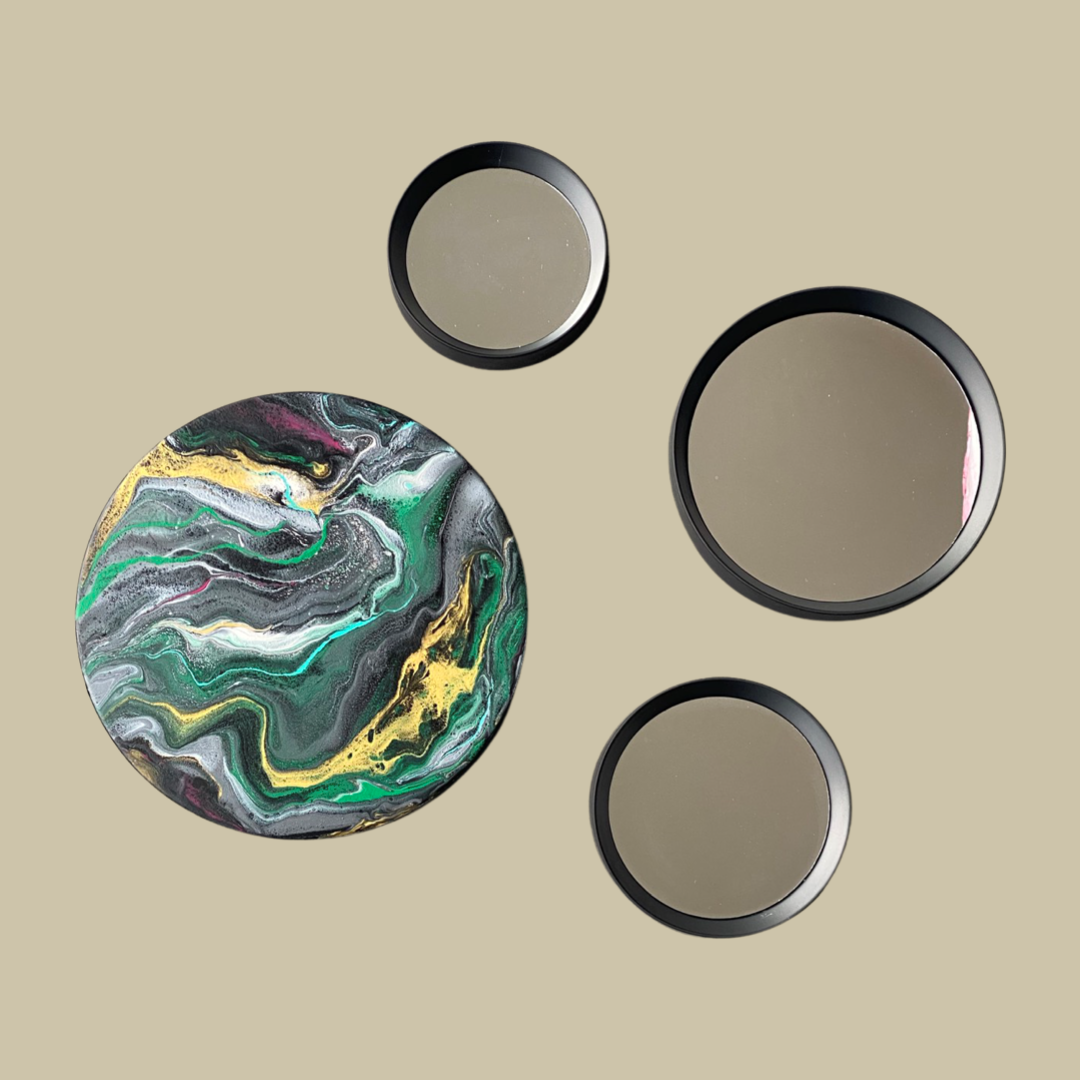 FLOW -  Ø35 cm. Maatwerk kunst opdracht