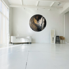 Afbeelding in Gallery-weergave laden, Epoxy schilderij - MILKY WAY - Ø100 cm
