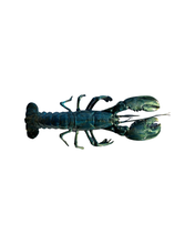 Load image into Gallery viewer, Kreeft decoratie blauw-goud
