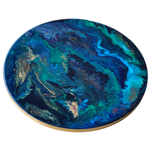 Afbeelding in Gallery-weergave laden, Epoxy schilderij - UNIVERSE - Ø60 cm

