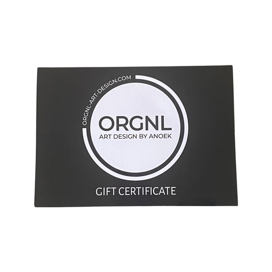 Cadeaubon ORGNL Art Design
