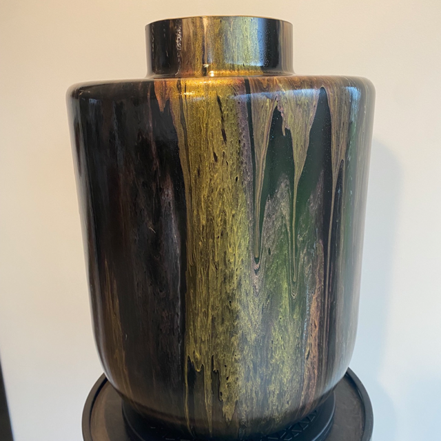 Handgeschilderde vaas XL no 103