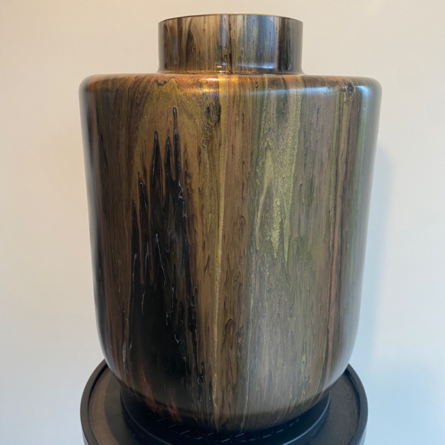 Handgeschilderde vaas XL no 103