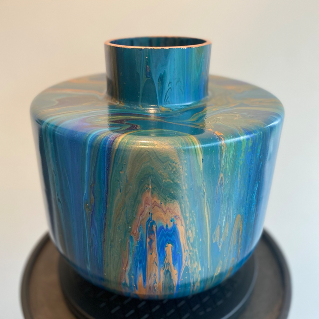 Handgeschilderde vaas no 101