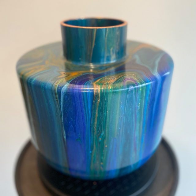 Handgeschilderde vaas no 101