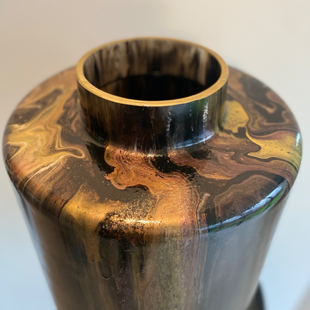 Handgeschilderde vaas XL no 103