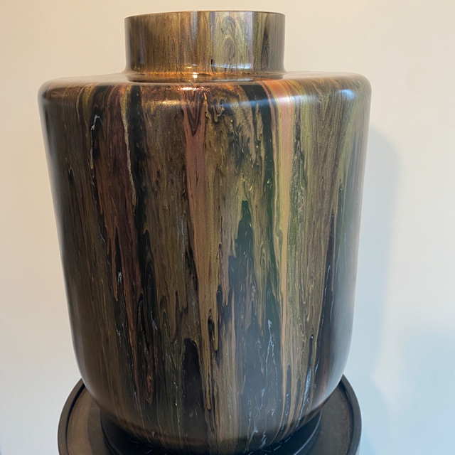 Handgeschilderde vaas XL no 103